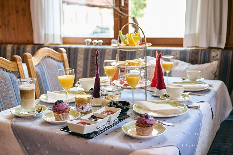 Frühstückstisch