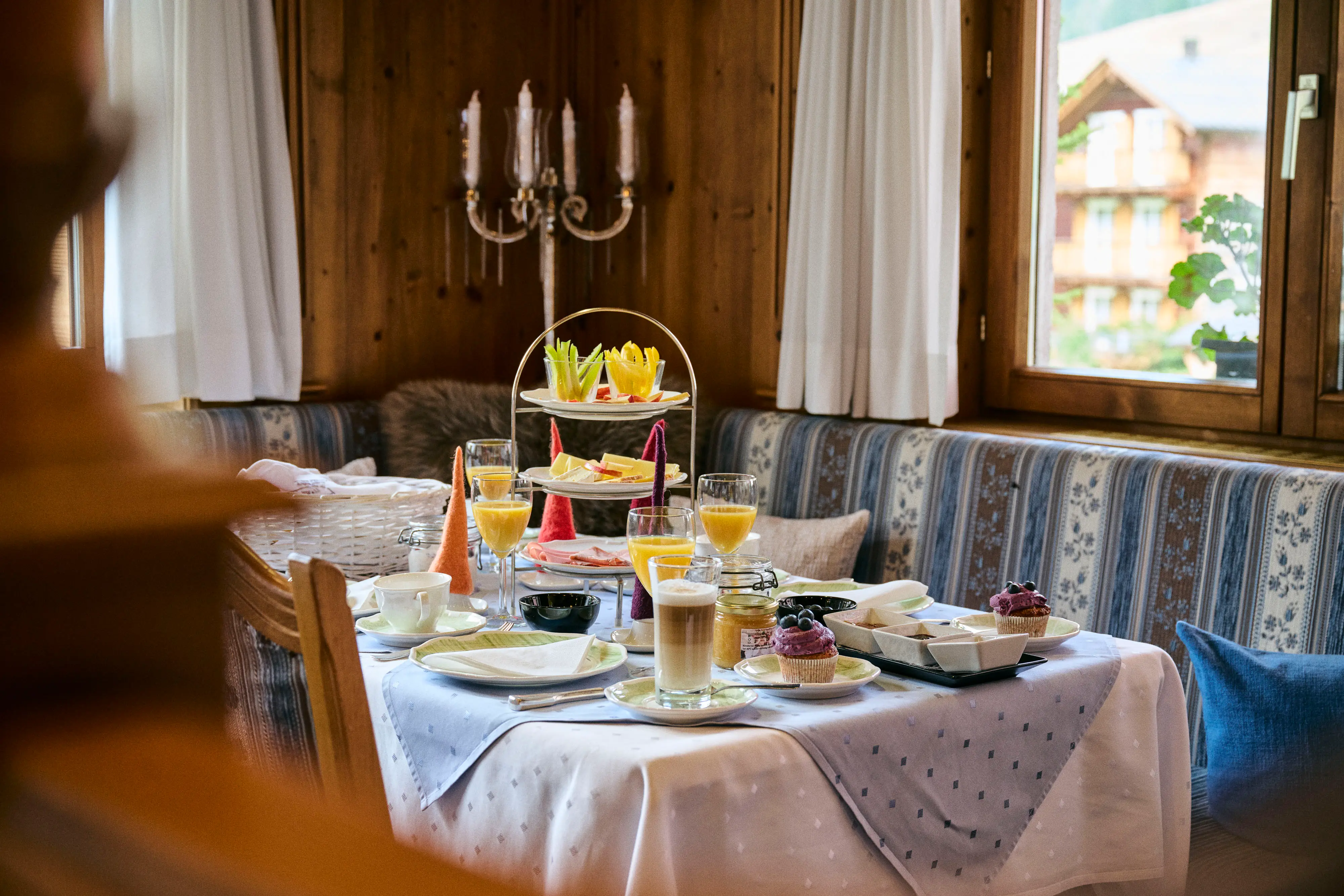 Frühstückstisch im Montfrot